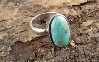 1940s Turquoise Ring