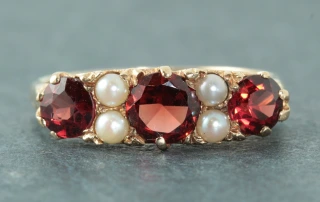 Garnet formation history meaning and folklore