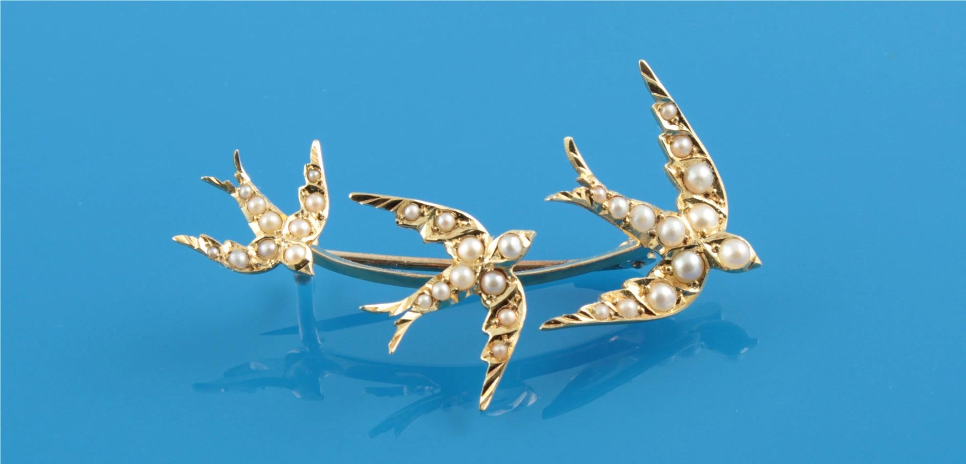 Pearl – Carus Jewellery Edwardian seed-pearl brooch
