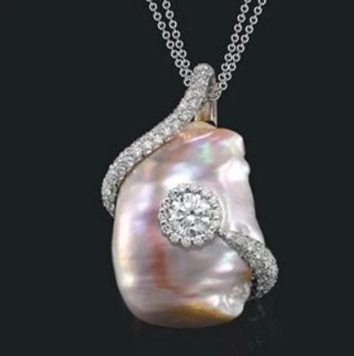 The Big Pink Pearl – Carus Jewellery The Big Pink Pearl - Carus Jewellery