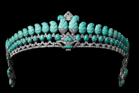 Turquoise Tiara by Cartier 1936 - Carus Jewellery