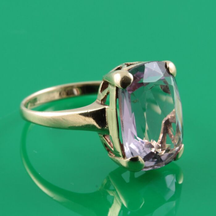 Vintage Amethyst Dress Ring