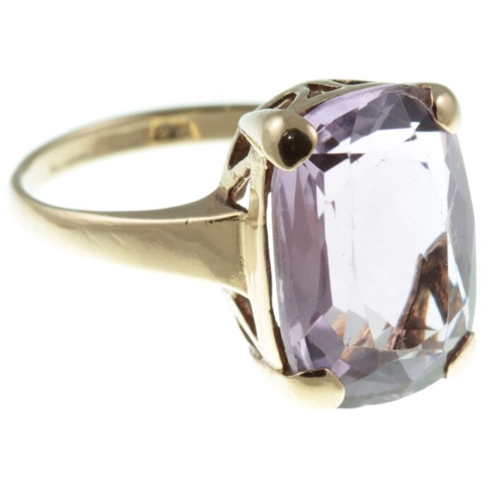 Vintage Amethyst Dress Ring