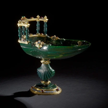 Bloodstone standing cup, British Museum Bloodstone standing cup, British Museum