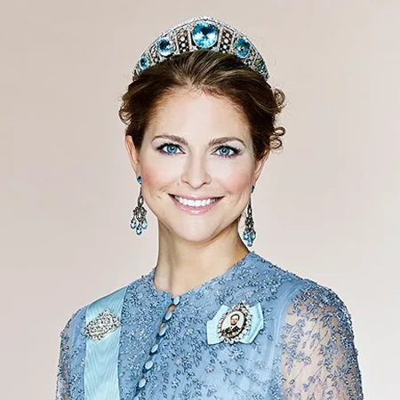 Swedish aquamarine kokoshnik tiara