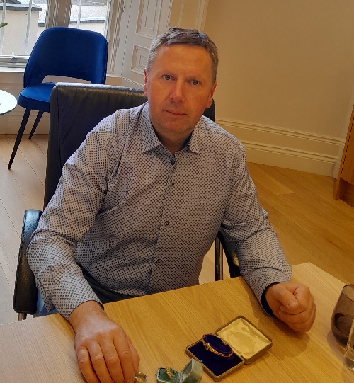 John Hoyne, Owner and Antique Jewellery Specialist at Carus Jewellery John Hoyne, Owner and Antique Jewellery Specialist at Carus Jewellery