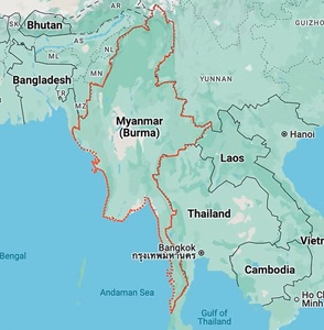 Jadeite mining in Myanmar