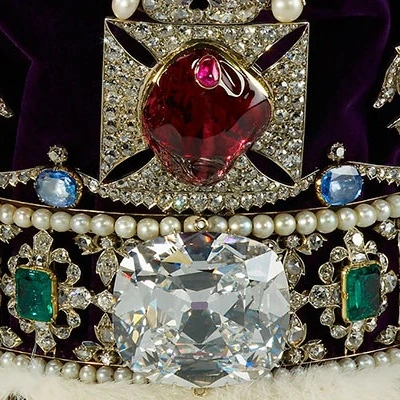 The Black Prince’s Ruby (Spinel)