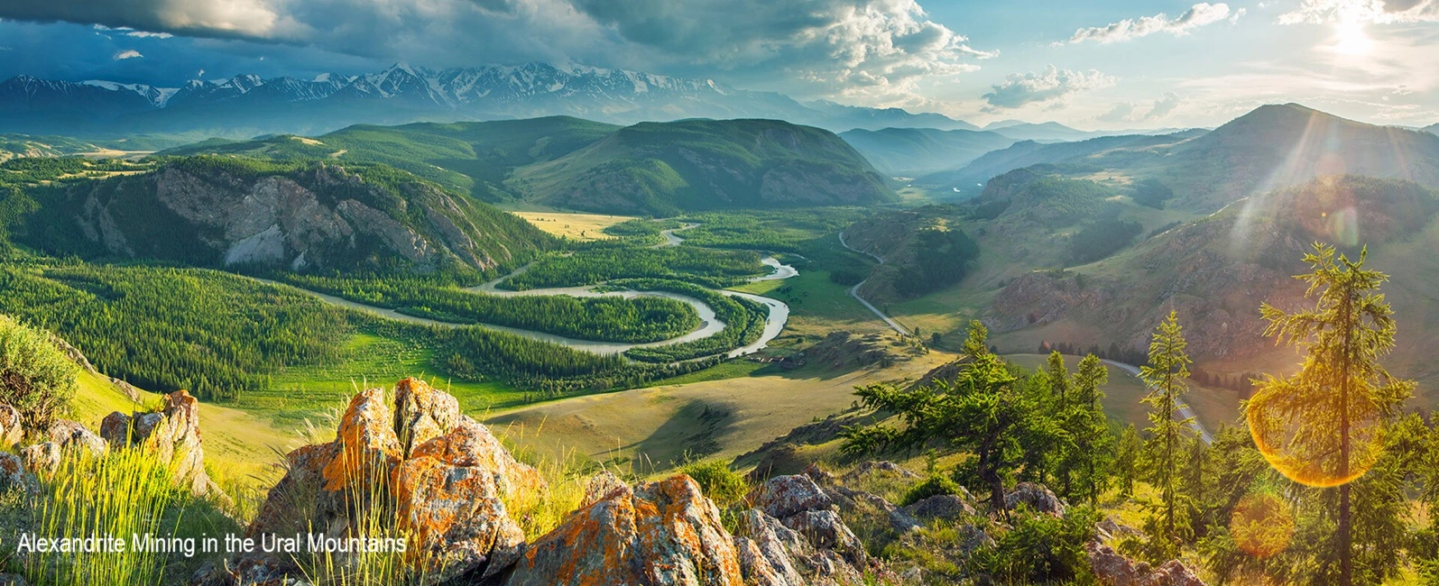 Alexandrite Mining in the Ural Mountains Alexandrite Mining in the Ural Mountains