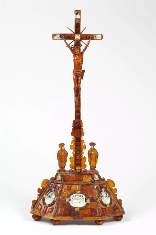 Amber Crucifix Amber Crucifix