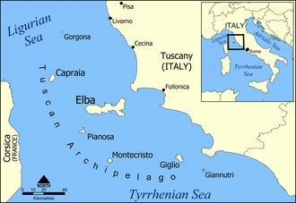Isle of Elba, Tourmaline