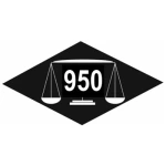 Common Control Mark (CCM) Platinum 950 Hallmark