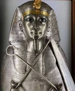 King Psusennes Silver Sarcophagus