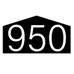 United Kingdom 950 Platinum Hallmark